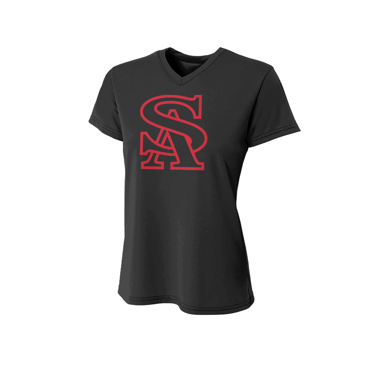 SA V-Neck Poly Tee