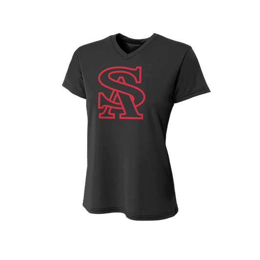 SA V-Neck Poly Tee
