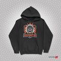 Orange Chiefs "Helmet Feathers" Hoodie