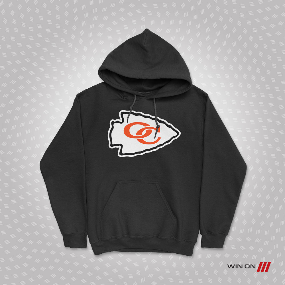 Orange Chiefs "Arrowhead" Hoodie