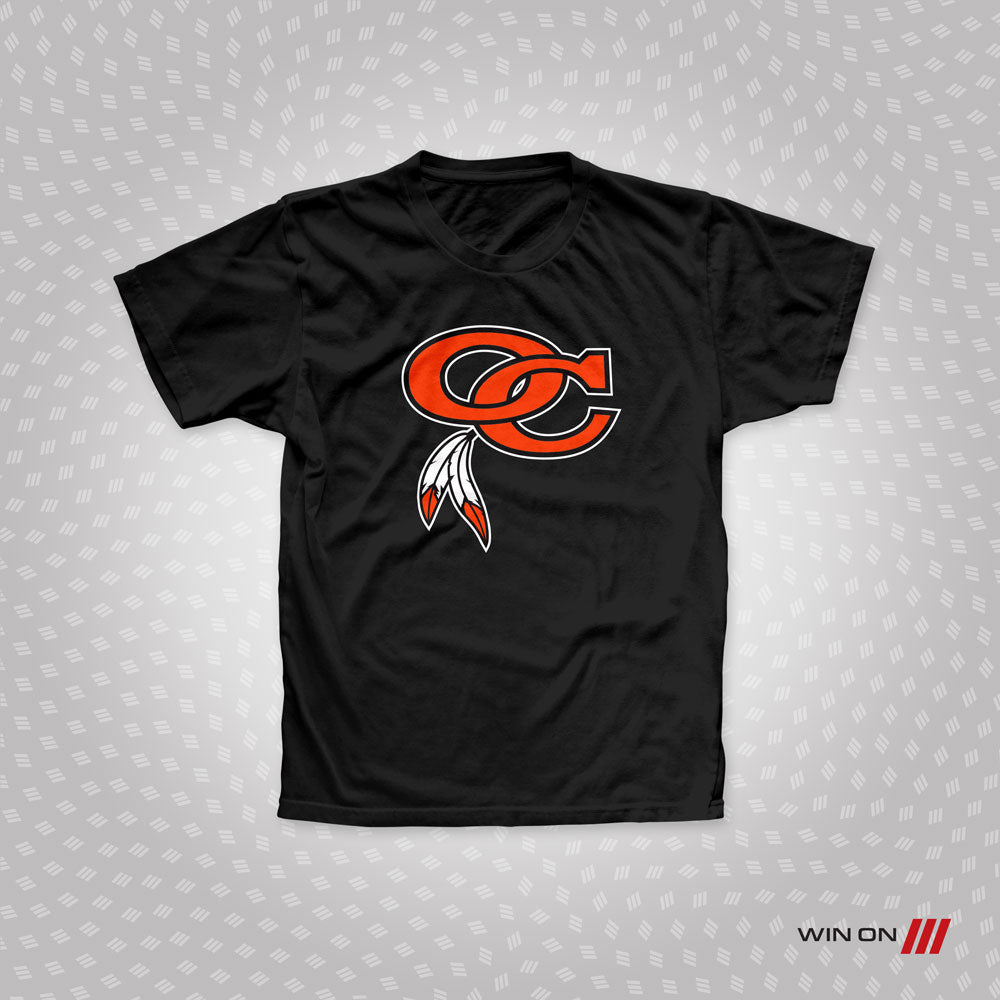 Orange Chiefs "OC Feathers" T-shirt