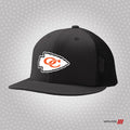 Orange Chiefs Arrowhead Trucker Hat