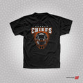 Orange Chiefs Helmet T-Shirt