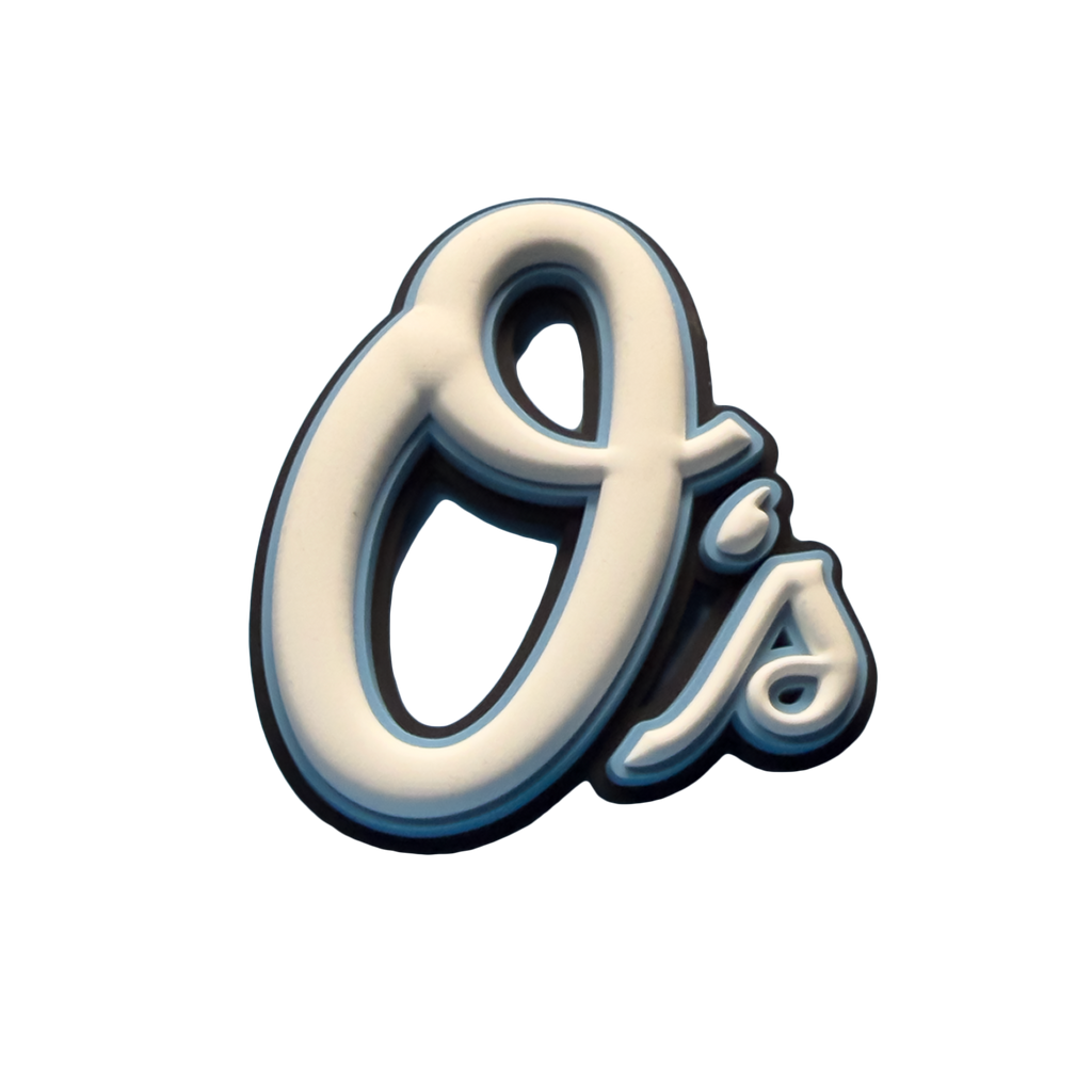 O's 3D Helmet Decal