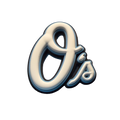 O's 3D Helmet Decal