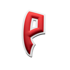 Phenoms "P" 3D Helmet Decal (Red/White)