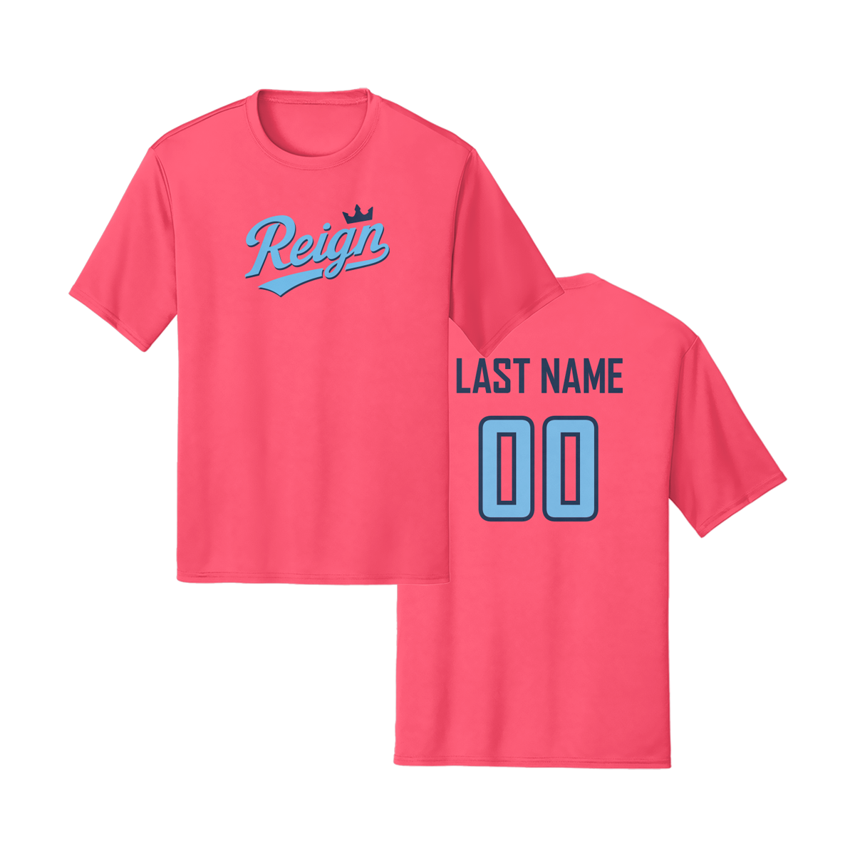 LTP Reign "Scrimmage" Tee - Pink