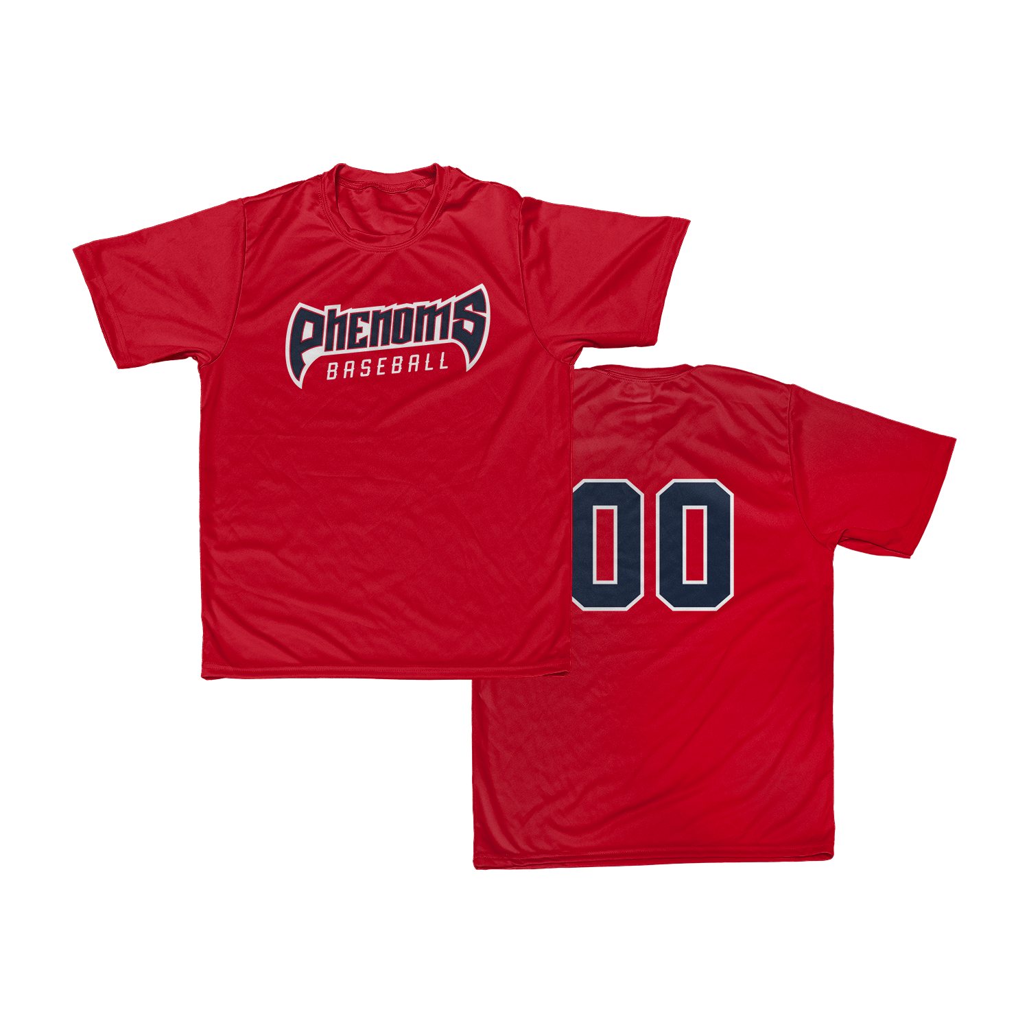 Phenoms "Scrimmage" Tee - Red (2026)