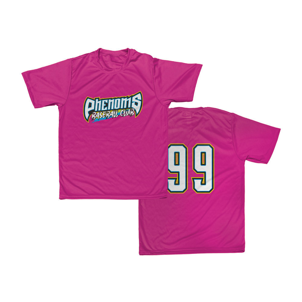 Phenoms "Scrimmage" Tee - Fuchsia