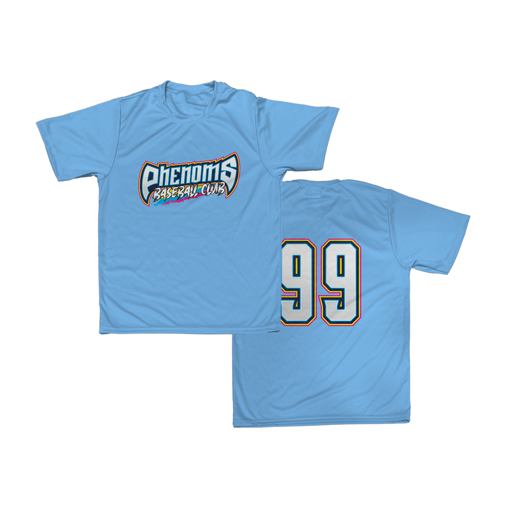 Phenoms "Scrimmage" Tee - Light Blue