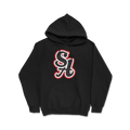 Santa Ana Pony Logo Hoodie (SA Black)