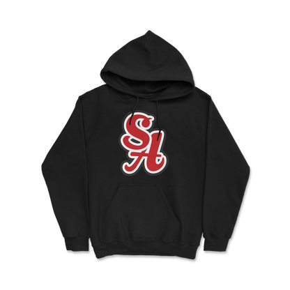 Santa Ana Pony Logo Hoodie (SA Red)