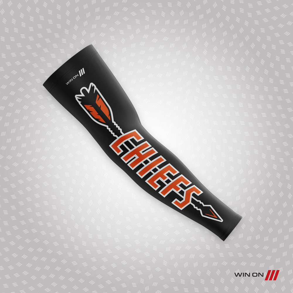 Orange Chiefs "Arrow" Compression Sleeve
