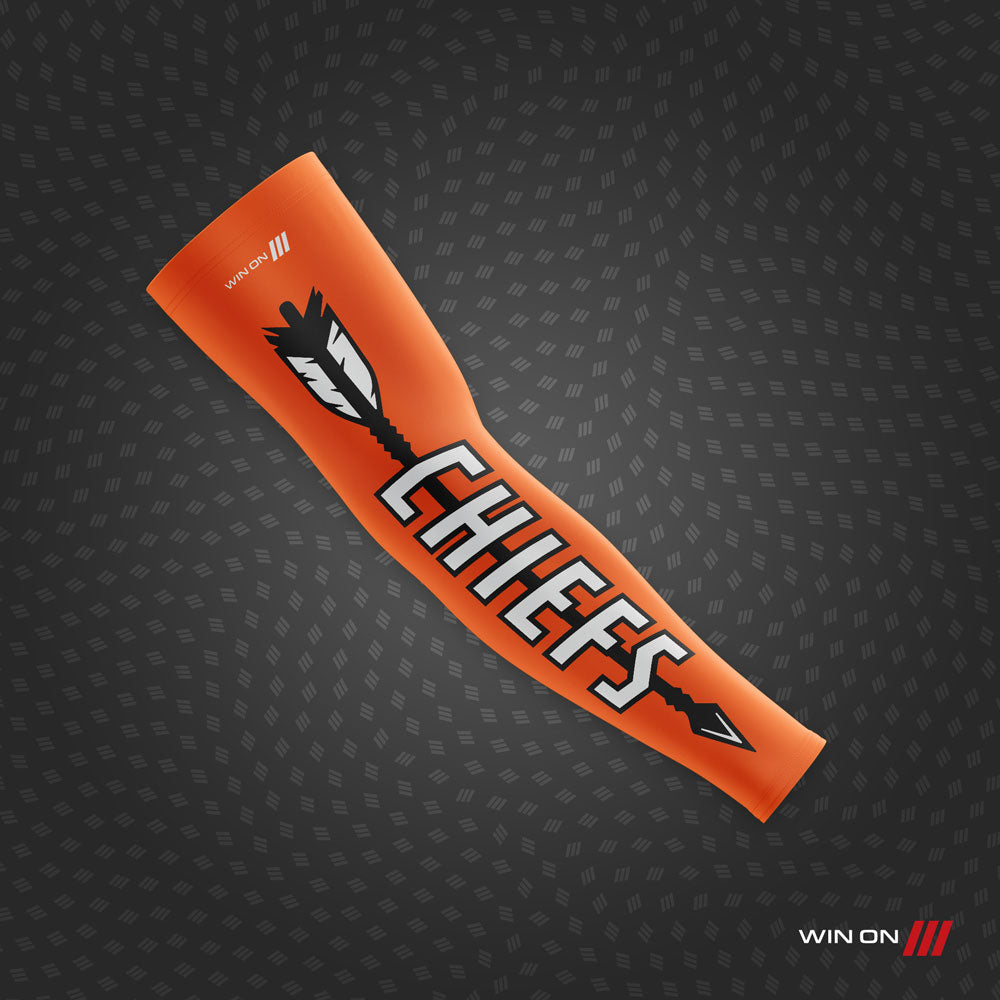 Orange Chiefs "Arrow" Compression Sleeve