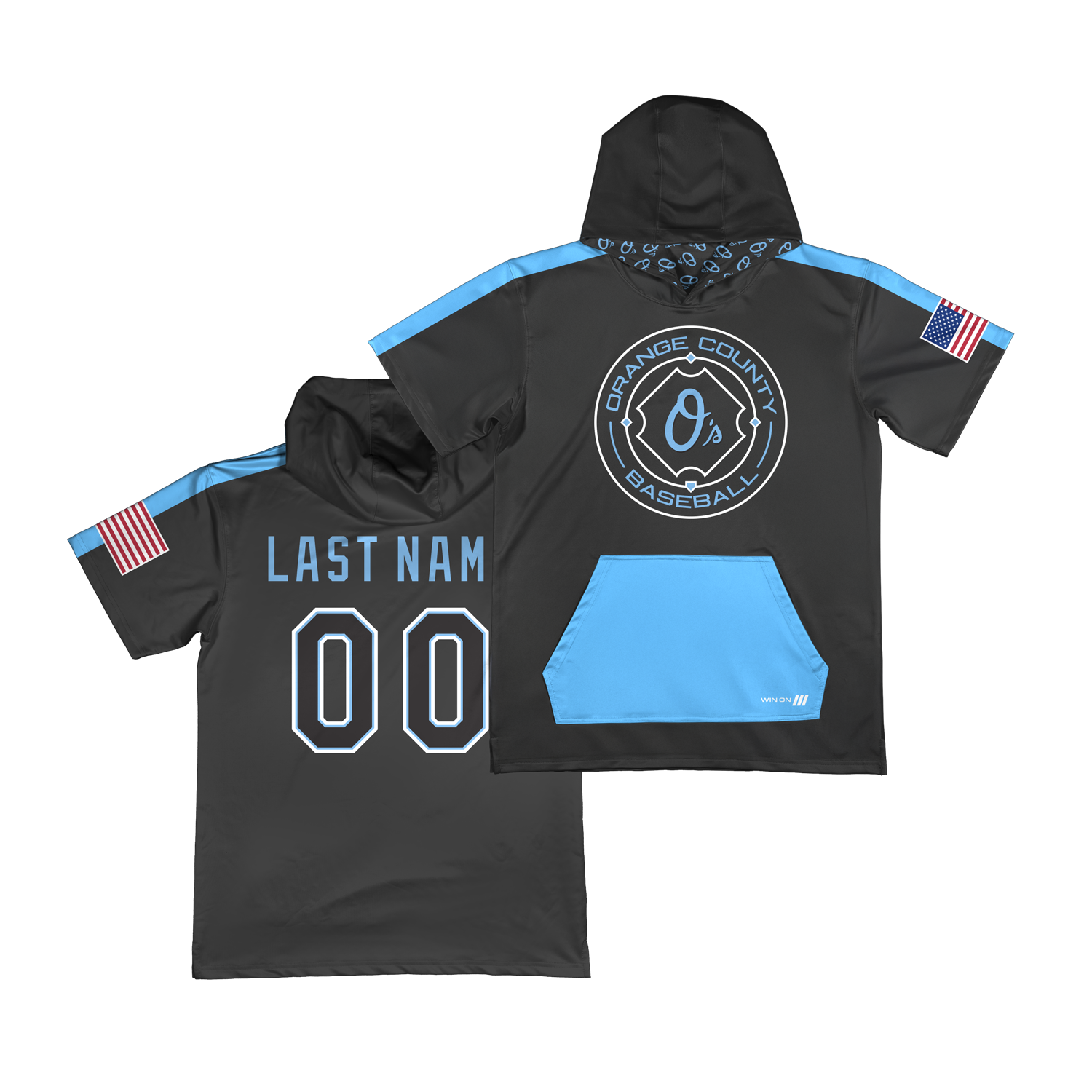 O's Short Sleeve Hoodie