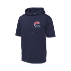 Crush Short Sleeve Poly Fleece Hoodie