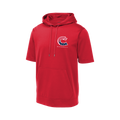 Crush Short Sleeve Poly Fleece Hoodie