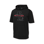SA Storm Short Sleeve Poly Fleece Hoodie