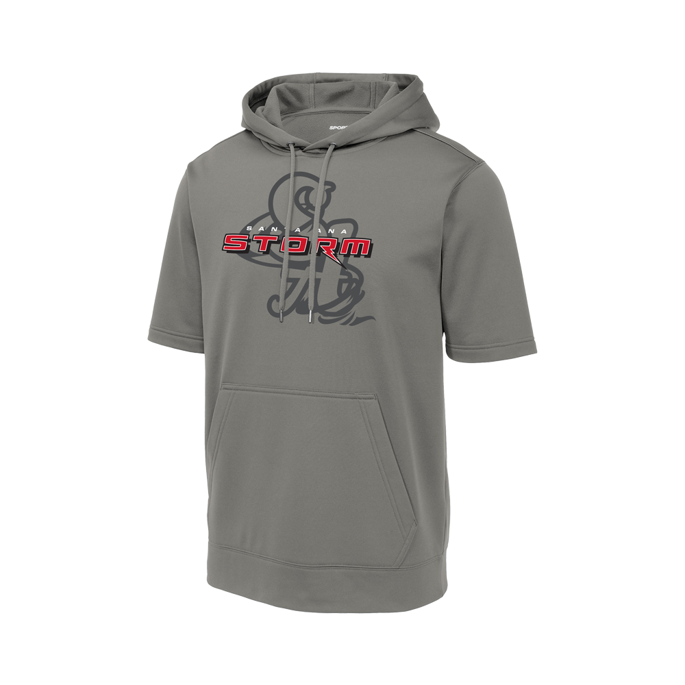 SA Storm Short Sleeve Poly Fleece Hoodie