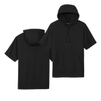 [Sport-Tek_YST251_ST251] Sport-Wick Fleece Short Sleeve Hooded Pullover