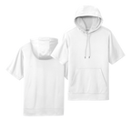 [Sport-Tek_YST251_ST251] Sport-Wick Fleece Short Sleeve Hooded Pullover
