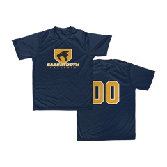 Sabertooth "Scrimmage" Tee - Navy