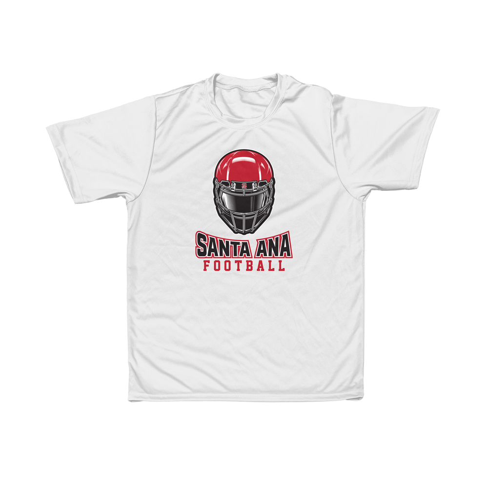 Santa Ana Football Helmet T-Shirt 2025