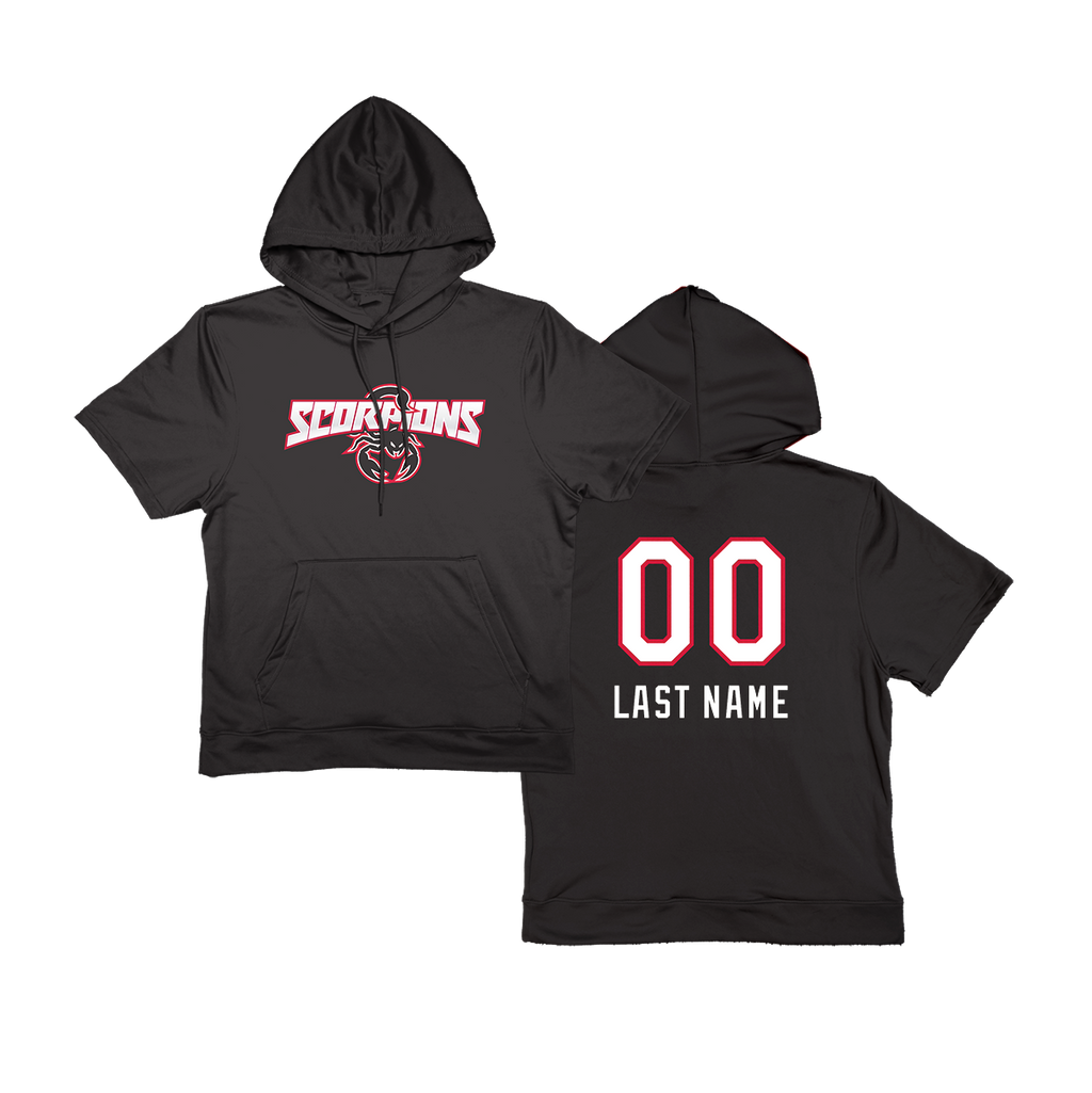 Scorpions Short Sleeve Poly Fleece Hoodie