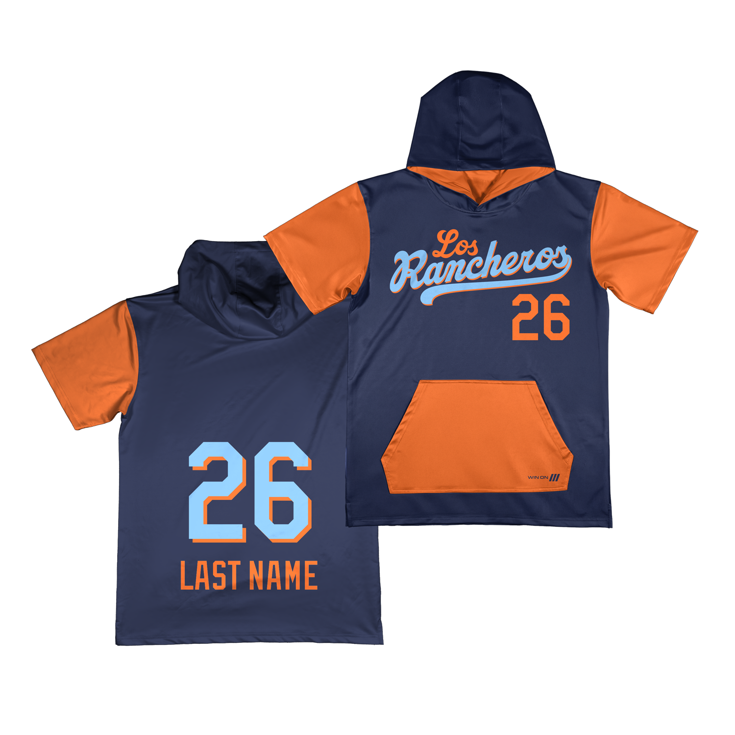 Los Rancheros Short Sleeve Hoodie