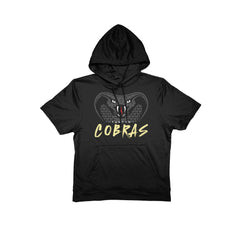 Tustin Cobras "Graffiti" Short Sleeve Poly Fleece Hoodie