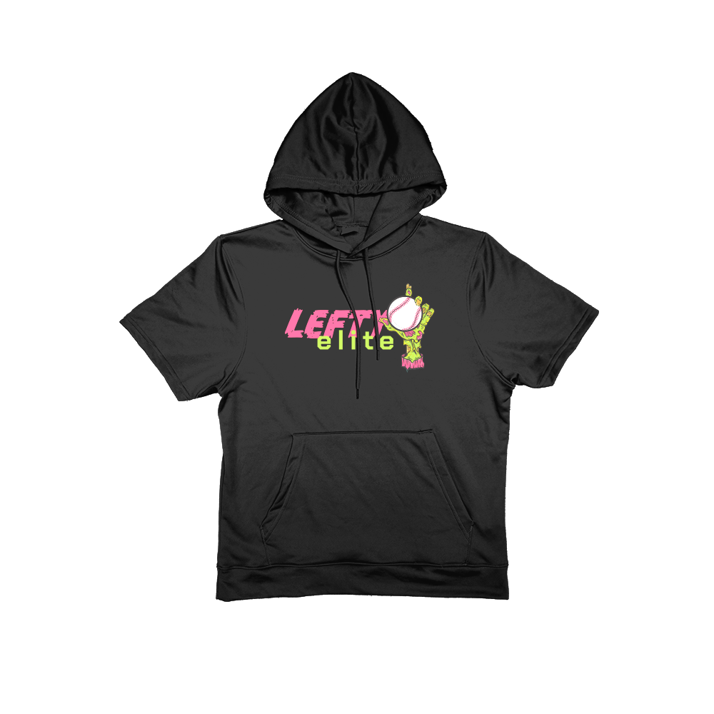 Lefty Elite Short Sleeve Poly Fleece Hoodie