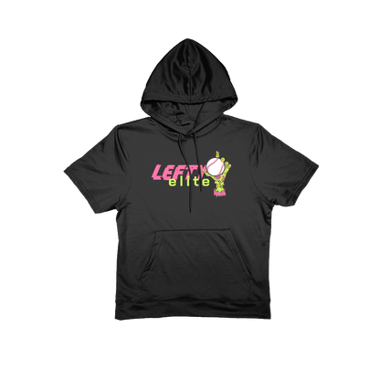 Lefty Elite Short Sleeve Poly Fleece Hoodie
