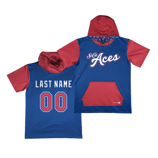 SoCal Aces Short Sleeve Hoodie