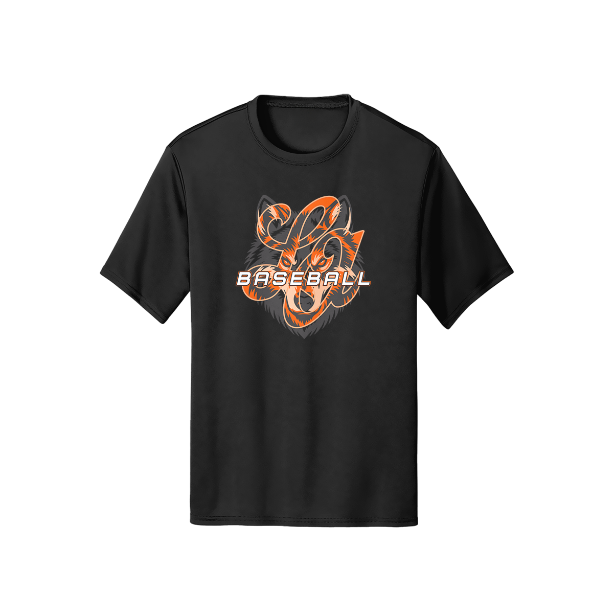 LA (Lobo) Baseball T-Shirt