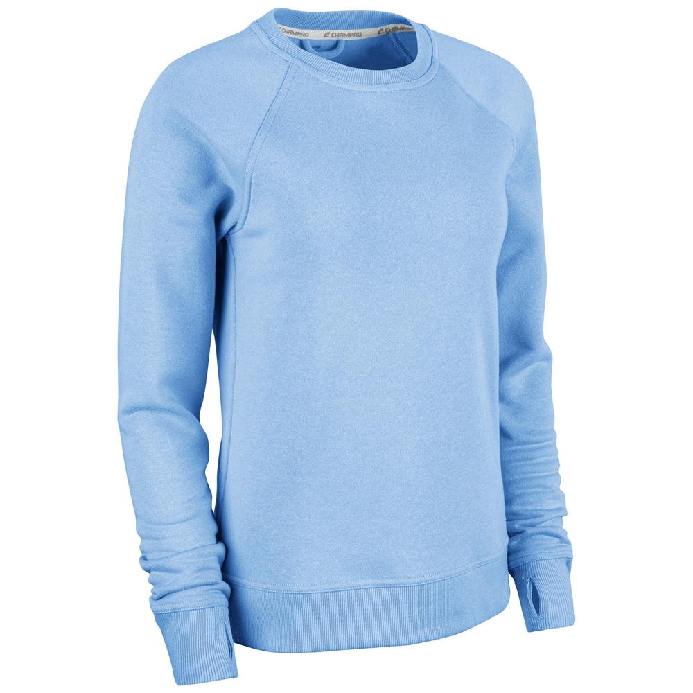 Champro_VFSH2 - Victory Fleece Women's Split Hem Crew