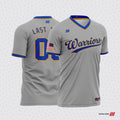 Warriors Poly Tee Jersey (V-Neck)