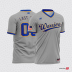 Warriors Poly Tee Jersey (V-Neck)
