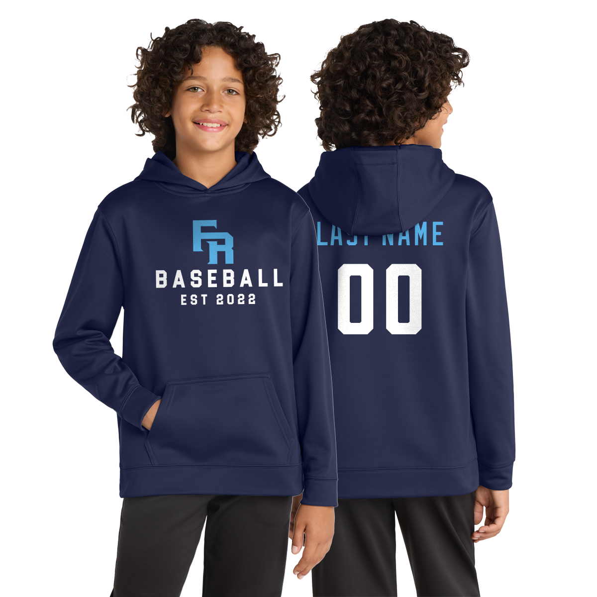 Frozen Rope Poly Fleece Player Hoodie