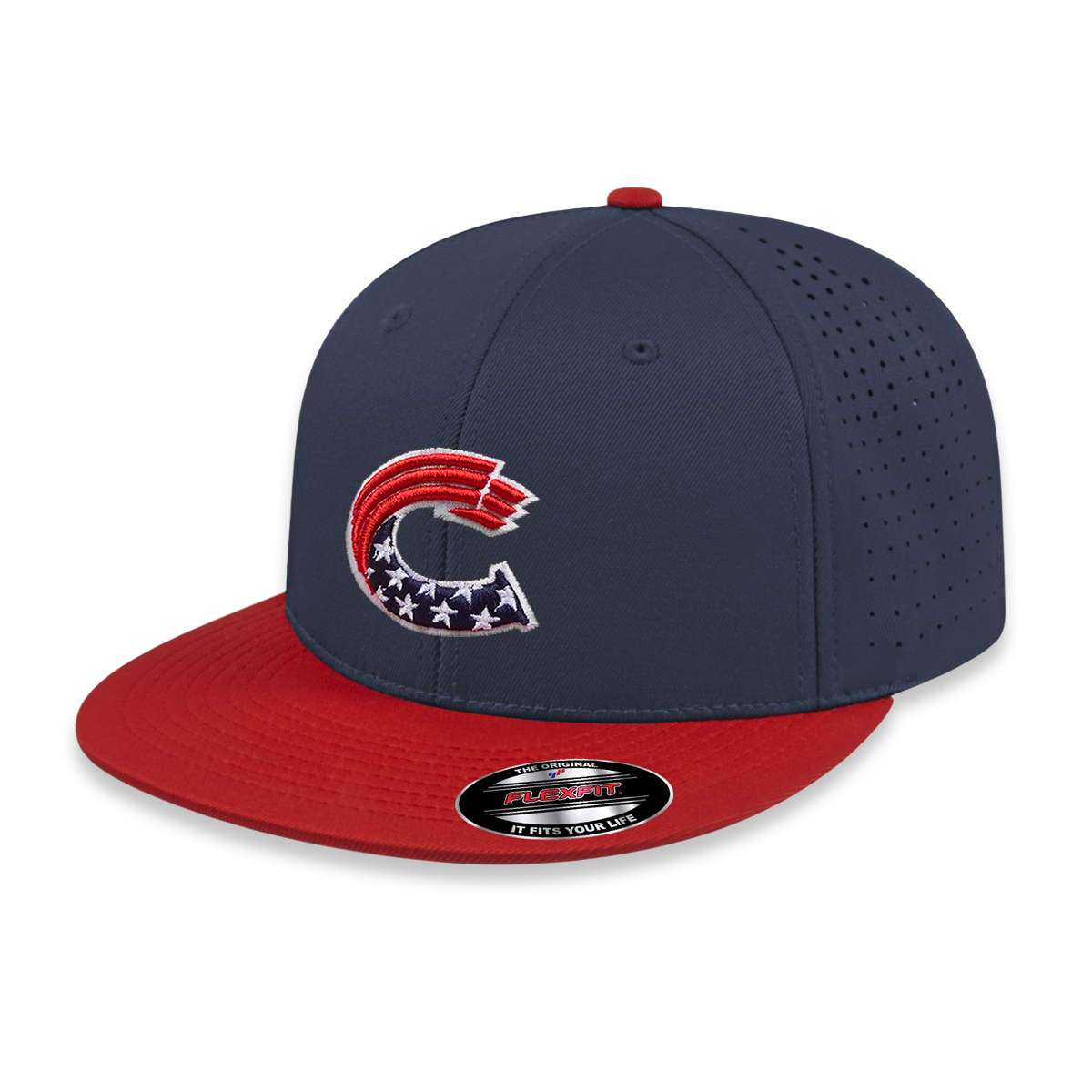 Crush "C" Player Hat (Navy/Red)