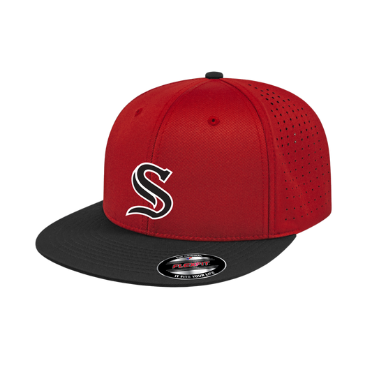 Scorpions FlexFit Hat (Red/Black)