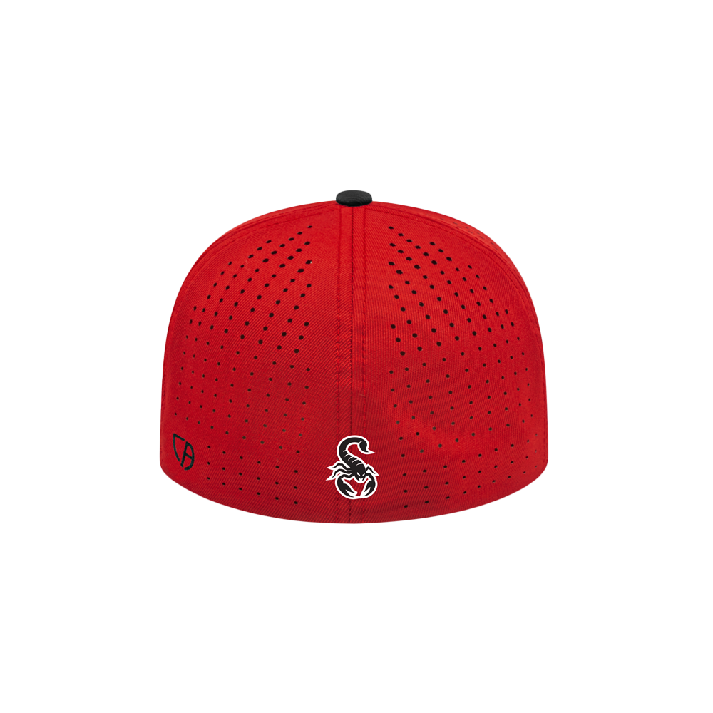 Scorpions FlexFit Hat (Red/Black)