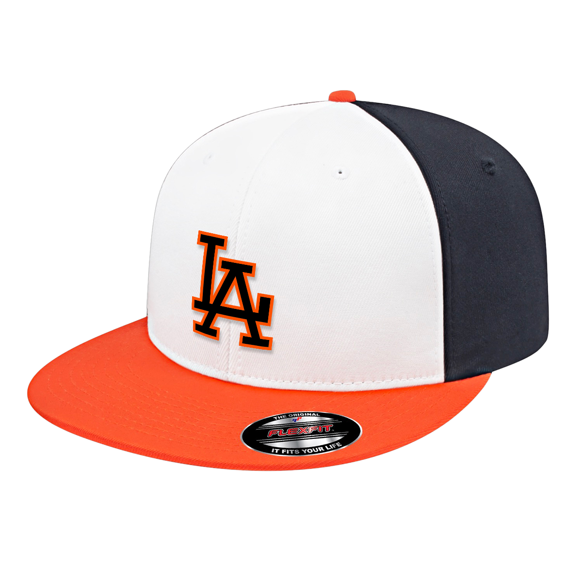 Los Amigos Player Hat (White/Black/Orange)