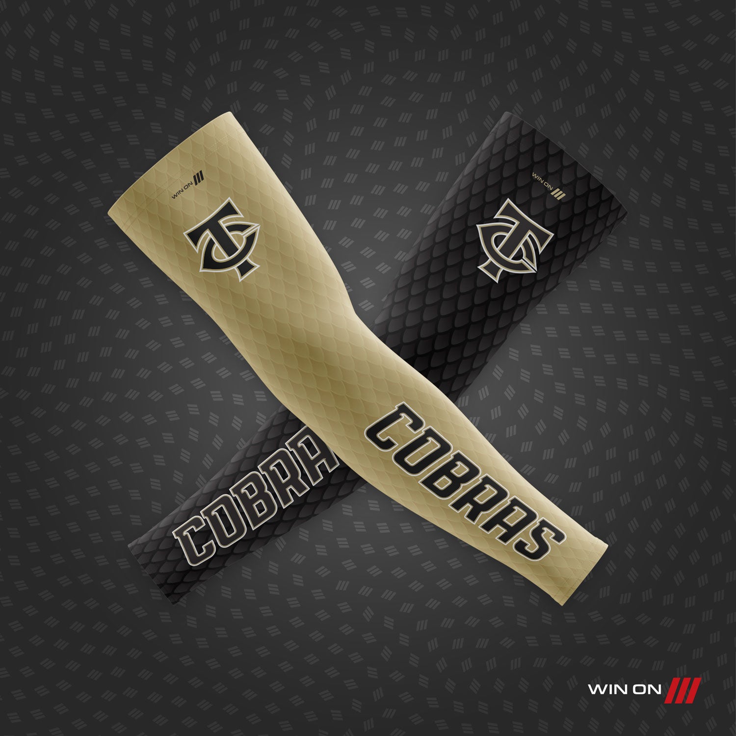 Tustin Cobras "Scales" Compression Sleeve